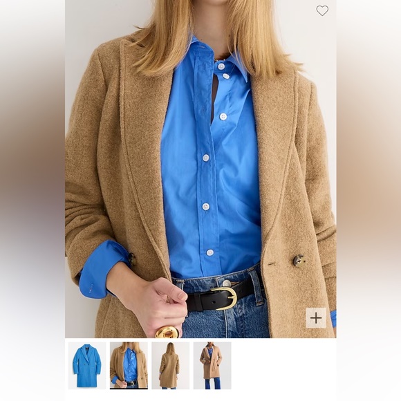 JCREW Daphne topcoat in Italian boiled wool size 14 - Picture 7 of 8